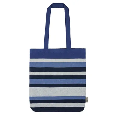 Producto personalizable Bolsa Rayas De Algodón Reciclado "Trinity"