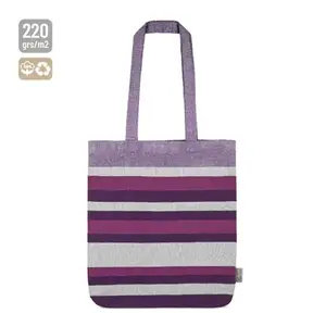 Variante de producto Bolsa Rayas De Algodón Reciclado "Trinity"