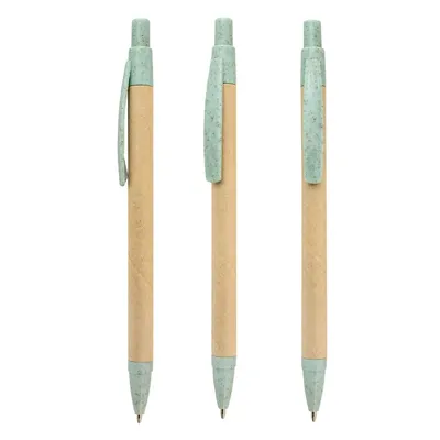 Producto personalizable Boligrafo Fibra De Trigo "Ecobio"