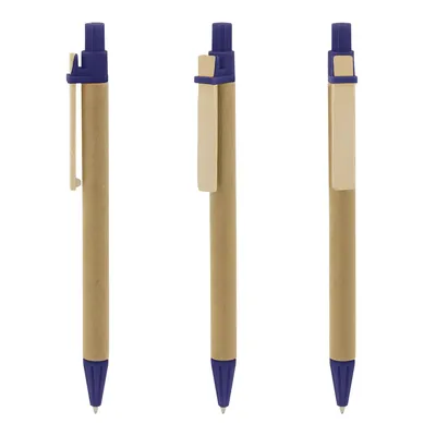 Producto personalizable Boligrafo Cartón Reciclado "Pino"