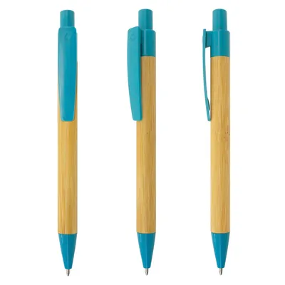 Producto personalizable Boligrafo De Bambu Y Fibra De Trigo "Terry"