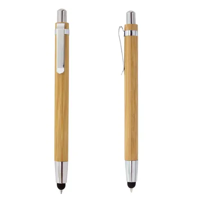 Producto personalizable Boligrafo Bambu Con Touch "Tico"