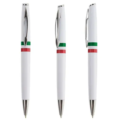 Producto personalizable Boligrafo Metal/Plastico Bandera Italia "Aysen"