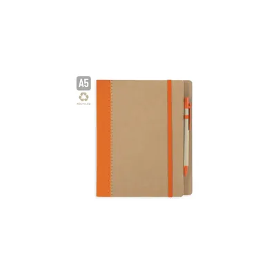 Producto personalizable Cuaderno A5 Carton Reciclado "Dipa"