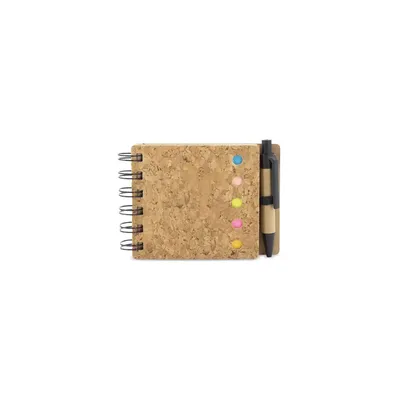 Producto personalizable Libreta Marcador Corcho "Kiper"