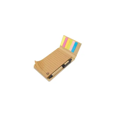 Producto personalizable Libreta Marcador Con Boligrafo De Sobremesa "Ecolife"