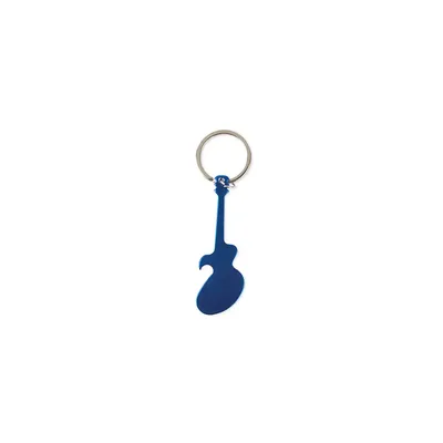 Producto personalizable Llavero Aluminio Guitarra Az