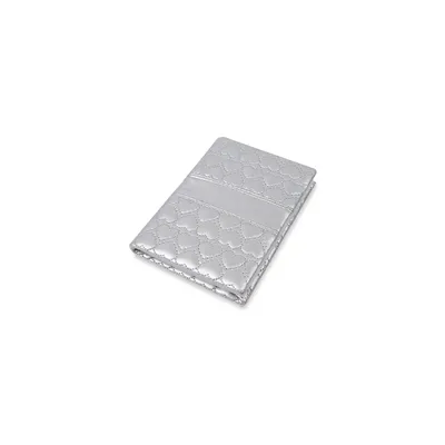 Producto personalizable Notebook Corazon Plata