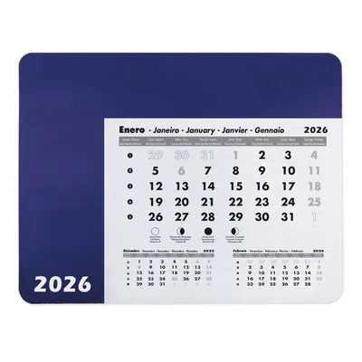 Producto personalizable Alfombrilla Calendario