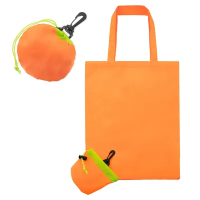 Producto personalizable Bolsa Plegable Naranja