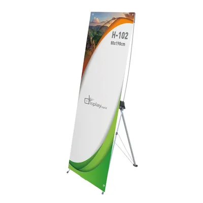 Producto personalizable Banner Aluminio 80X198 Cm "Sescor"