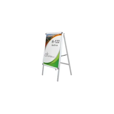 Producto personalizable Caballete Aluminio 50X70 1 Cara "Xira"