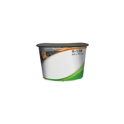 Producto personalizable Mostrador Promocional Curvado "Curvy"