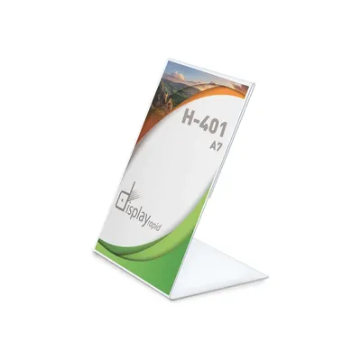 Producto personalizable Portagráfica Pvc Vertical A7