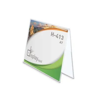 Producto personalizable Portagrafica Pvc Duo Horizontal A7 "Darlot"