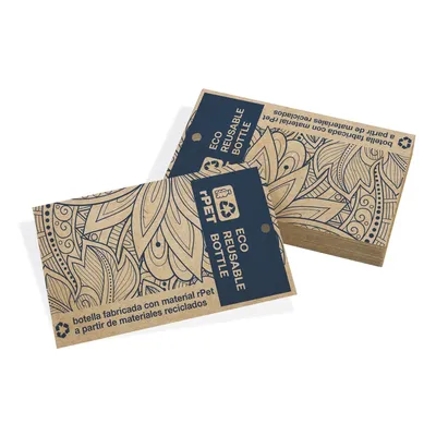 Producto personalizable Etiqueta Rectangular Eco