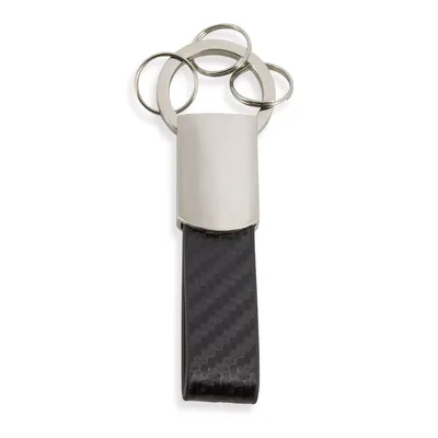 Producto personalizable Llavero Metalico Carbon Fiber