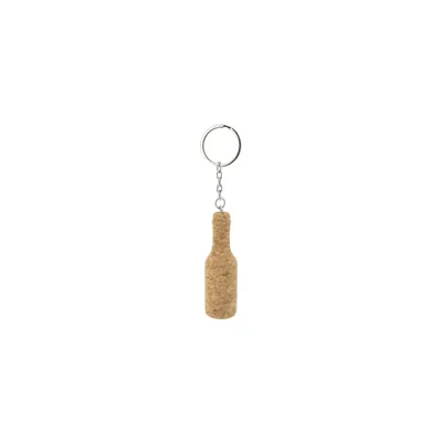 Producto personalizable Llavero Corcho Botella Tridimensional "Ropo"