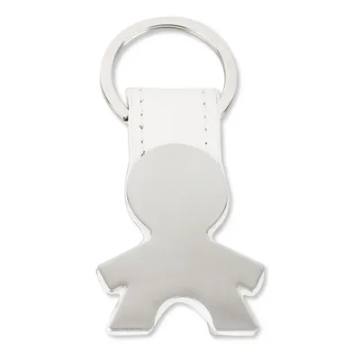 Producto personalizable Llavero Metalico Forma Niño
