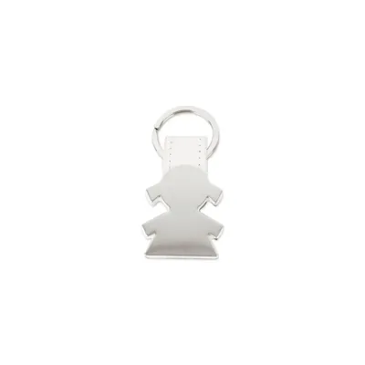 Producto personalizable Llavero Metalico Forma Niña "Nasca"
