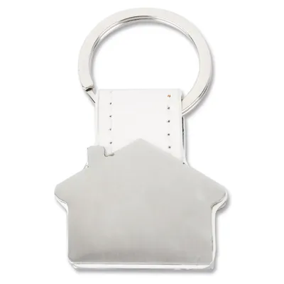Producto personalizable Llavero Metalico Forma Casa