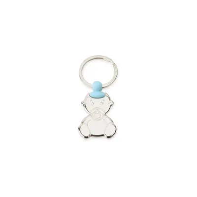 Producto personalizable Llavero Bebe Chupete Celeste