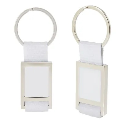 Producto personalizable Llavero Metalico Nylon Bl