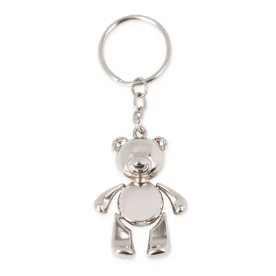 Producto personalizable Llavero Metalico Teddy