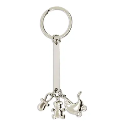 Producto personalizable Llav. Metal. "Charming" Bautizo