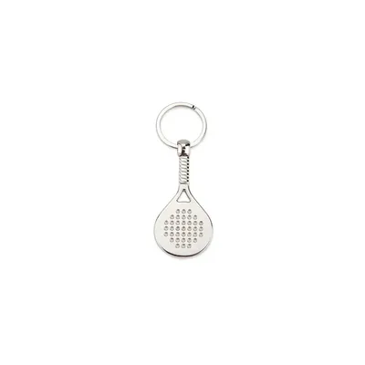 Producto personalizable Llavero Raqueta Metalico