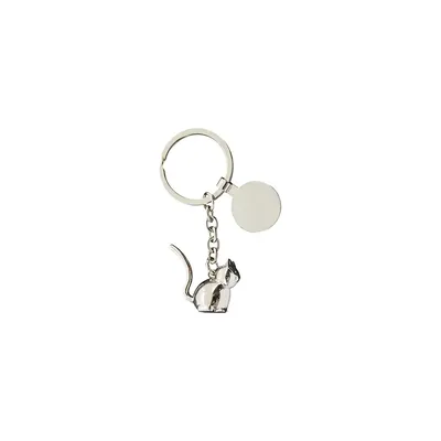 Producto personalizable Llavero Metalico "Gatito"