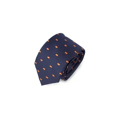 Producto personalizable Corbata Bandera España Marino "Chamberí"