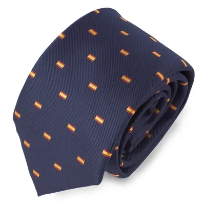 Producto personalizable Corbata Bandera España Marino