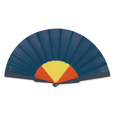 Producto personalizable Abanico Varillas España Marino "Marisma"