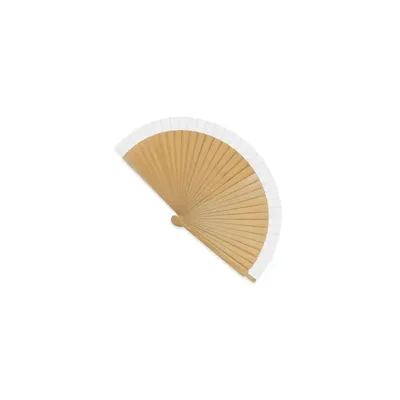 Producto personalizable Abanico Madera Barnizado "Better"