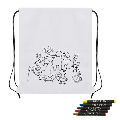 Producto personalizable Mochila Infantil Nw Con Ceras "Zoo"