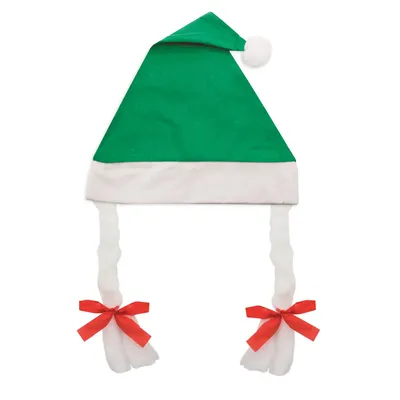 Producto personalizable Gorro De Navidad Con Trenzas