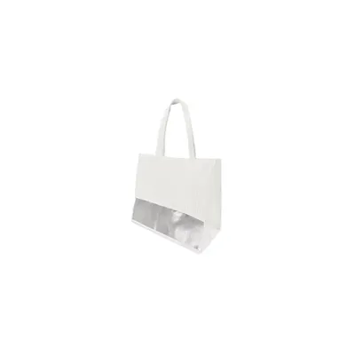 Producto personalizable Bolsa "Lafayette"  Blanco-Plata