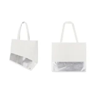 Variante de producto Bolsa "Lafayette"  Blanco-Plata