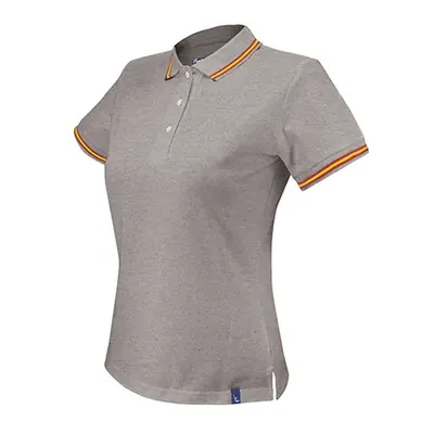Producto personalizable Polo Bandera Mujer Pierre Delone "Azur"