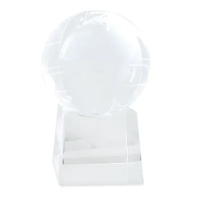 Producto personalizable Cristal Bola Mundo Grande "Orbe"