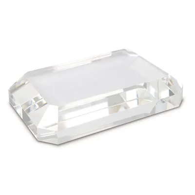 Producto personalizable Cristal Pisapapeles Biselado "Heavy"