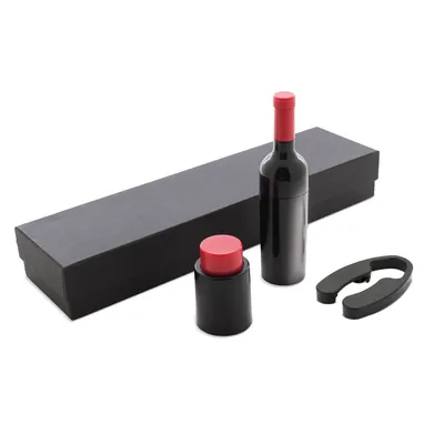 Producto personalizable Set Abridor,Vacio Y Descapsulador "Alassio"