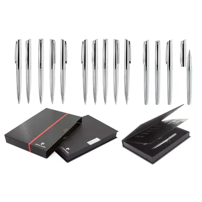 Producto personalizable Set Boligrafo,Portaminas Y Roller Sancti Petri
