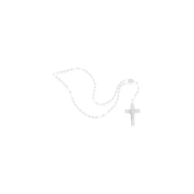 Producto personalizable Rosario Silicona Blanco