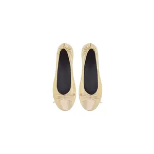 Variante de producto Zapatilla Plegable Oro (12 Pares) "Ballet"