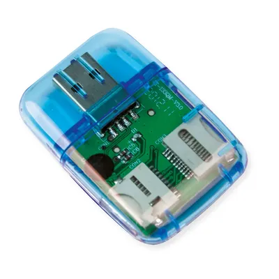Producto personalizable Lector De Tarjetas Axer Azul