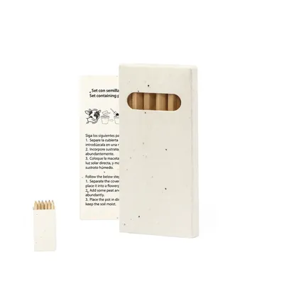 Producto personalizable Caja Lápices Semillas Delar