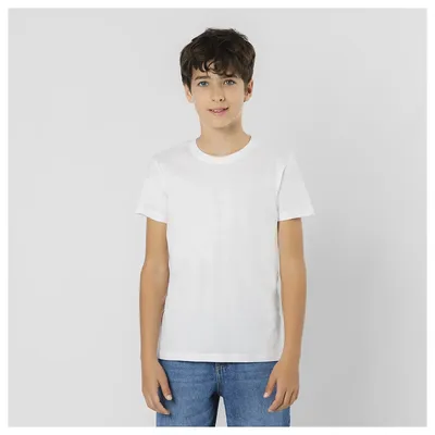 Producto personalizable Camiseta Niño Blanca Seiyo