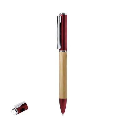 Producto personalizable Bolígrafo Linterna Telnay de Bambú | 2 en 1 | Regalo Corporativo Ecológico